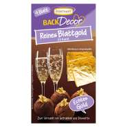 Produktbild für BackDecor 4 Blatt reines Blattgold, 24 Karat