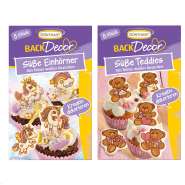 Produktbild für Süße Einhörner und Teddies aus weißer Kuvertüre SET