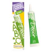 Produktbild für BackDecor Zuckerschrift grün, 25 gr