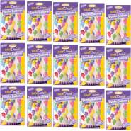 Produktbild für BackDecor 15 x 12 Stück Bunte Ballons aus Zucker VKE Großpackung