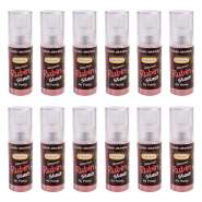 Produktbild für Günthart BackDecor 12 Stück Pumpspray Glimmer Rubin Rubinrot Puder zum Dekorieren von Torten Cupcakes und Desserts