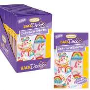 Produktbild für BackDecor 8 Einhörner aus Zucker, VKE mit 15 Stück