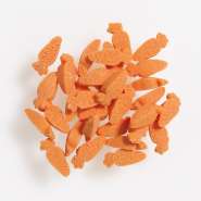 Produktbild für Günthart 600 gr Rübli, Karotten Streudekor in praktischem Eimer mit orangen Rübli, 1er Pack (600 gr)