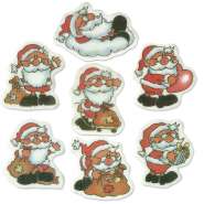 Produktbild für 100 Nikolaus- Kleinteile aus Dekormasse, sortiert