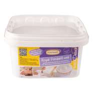 Produktbild für BackDecor Rollfondant in weiß, 3000 g palmölfrei