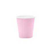 Produktbild für 6 Pappbecher, pastellrosa