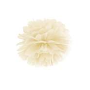 Produktbild für Pompom creme aus Seidenpapier, Ø 35cm