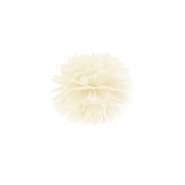 Produktbild für Pompom creme aus Seidenpapier, Ø 25cm