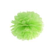 Produktbild für Pompom grün aus Seidenpapier, Ø 35cm
