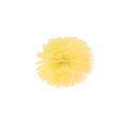 Produktbild für Pompom gelb aus Seidenpapier, Ø 25cm