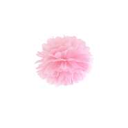 Produktbild für Pompom rosa aus Seidenpapier, Ø 25cm