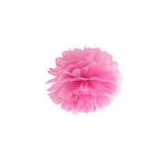 Produktbild für Pompom pink aus Seidenpapier, Ø 25cm