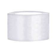 Produktbild für Satinband weiß, B:38 mm, L:25 m