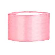 Produktbild für Satinband hellrosa B:38mm, L:25m