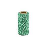 Produktbild für 50m Bäckergarn / Bakers Twine, grün weiß