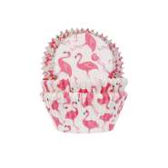 Produktbild für 50 Muffinförmchen Flamingo
