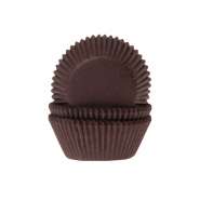 Produktbild für 50 Muffinförmchen, braun