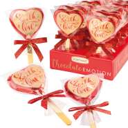 Produktbild für Günthart 24 Stück Love-Pralinenherzen am Stiel