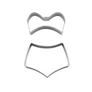 Produktbild für 1 Keks - Ausstecher Retro Bikini