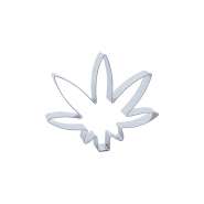 Produktbild für 1 Keks - Ausstecher Hanf Blatt / Marihuana Blatt