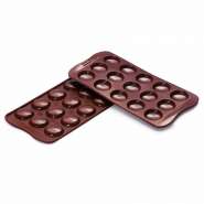 Produktbild für Silikonform Pralinen Macaronen