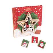 Produktbild für Günthart Napolitainpräsent Weihnachten, mit Holzdekoration