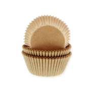 Produktbild für 50 Muffinförmchen Natur (ungebleicht)
