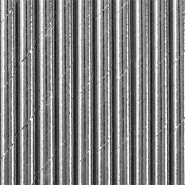 Produktbild für 10 Papier Strohhalme, silber, 19,5cm