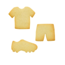 669 360 Keksausstecher Set Fussball Trikot Schuhe Der-Ideen-Shop Backwelt Fußball