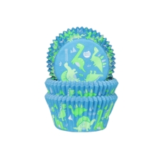 Muffinfoermchen Dino Motto Kindergeburtstag House of Marie Backwelt Dinosaurier