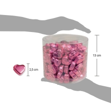 7047 6 120 Rosa Schokolade Praline Rudolf Mit Lichterkette Günthart Weihnachten