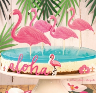 Käse Sahne Torte Aloha - Flamingo