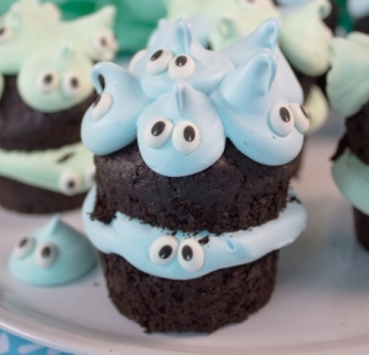 Marshmallow-Drop Schoko-Muffins