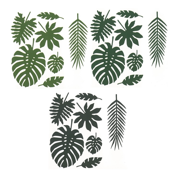 511 3 A Tropische Blaetter Aloha partydeco Partydeko